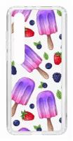 Чехол для Xiaomi Mi 10 Kruche Print Ice Cream, противоударная пластиковая накладка с рисунком, защитный силиконовый бампер с принтом и защитой камеры