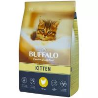 Сухой корм для котят Mr.Buffalo Kitten с курицей, 10 кг