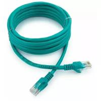 Патч-корд UTP Cablexpert кат.5e, 3м, литой, многожильный (зелёный)