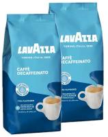 Кофе в зернах Lavazza Caffe Decaffeinato без кофеина, 2 уп., 500 г