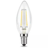 Светодиодная лампа Gauss LED Filament Свеча E14 9W 680lm 2700К (упаковка 10шт.)