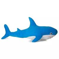 Мягкая игрушка Мальвина Акулина, 70 см, голубой