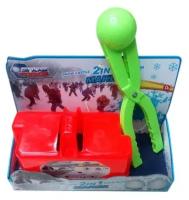 Игровой набор 1toy Snow Force снежколеп, 2 предмета