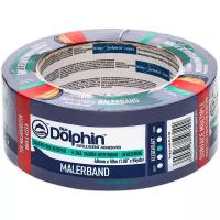 Лента малярная, деликатная синяя Blue Dolphin Painters Tape 01-1-03-EN SBL BDN (48мм*50м)