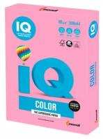 Бумага цветная IQ color, А4, 80 г/м2, 500 л, пастель, розовая