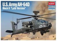 12551 Academy Вертолет US Army AH-64D Block II 1/72