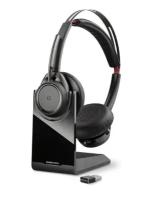 Гарнитура Bluetooth Plantronics VOYAGER FOCUS 2 UC black/с подставкой