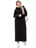 Платье женское/ElenaTex/N.E.W./П-135(футер);56 размер; черная