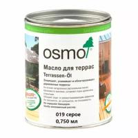 OSMO Масло для дерева Terrassen-Ole 019 0.75л 0.75 л, серый