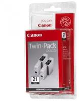 Набор картриджей Canon BCI-21BK Twin Pack, 0954A380