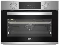 Духовой шкаф Beko BBCM12300X, нержавеющая сталь/черный