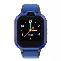 Умные часы для детей KUPLACE / Smart Baby Watch LT05 / Детские смарт часы / Умные часы для детей с GPS, SOS, 4G, с сим картой и отслеживанием, синие