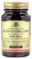 Таблетки SOLGAR Methylcobalamin (Vitamin B12)