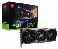 Видеокарта MSI (RTX 4090 GAMING X TRIO 24G) GeForce RTX 4090 24GB GAMING X TRIO