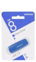 Флеш-диск 8 GB SMARTBUY Scout USB 2.0, синий, SB008GB2SCB