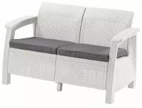 Диван Keter Corfu Love Seat белый