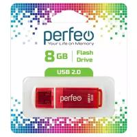 USB флешка Perfeo USB 8GB C13 Red