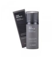 Очищающая кислородная маска для лица The Saem Gem Miracle Black Pearl O2 Bubble Mask, 10 г