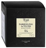Чай черный Dammann Frères Darjeeling First Flush в пакетиках, 25 пак