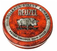 Reuzel - Red Pomade-Water Soulable - Помада для волос, водорастворимая, средняя фиксация, 340 г