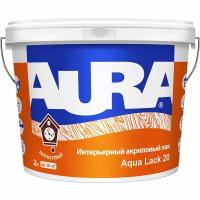 Лак Aura Aqua Lack 20 интерьерный акриловый полуматовый, 2л
