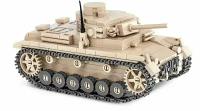 Конструктор Cobi 2712 Немецкий средний танк PANZER III AUSF.J