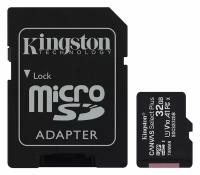 Карта памяти Kingston MicroSDHC 32GB Canvas Select Plus 100 МБ/с U1 A1