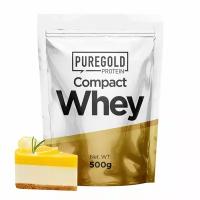 Pure Gold, Protein Compact Whey 500g (Лимонный чизкейк)