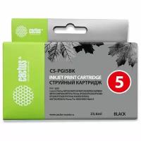 Картридж Cactus PGI-5BK (CS-PGI5BK) черный для Canon