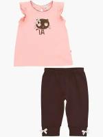 Комплект одежды для девочек Mini Maxi, модель 1727/3537, цвет розовый (98)