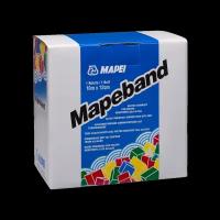 MAPEBAND (10 м) Прорезиненная лента с щелочестойкой тканью MAPEI/мапеи/мапей