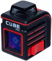 Лазерный уровень ADA CUBE 360 BE+ комп-т магн. с микролифтом +-зажим ADA