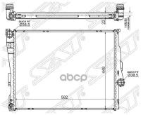 Радиатор Bmw 3-Series E46 98-05 / Bmw Z4 E85 98- Sat арт. SG-BW0008