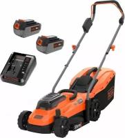 Аккумуляторная газонокосилка Black+Decker 36 В BCMW33184L2-QW