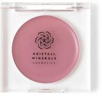 Кремовые румяна тинт для лица и глаз Kristall Minerals cosmetics 01 Young Peony