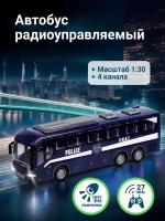 Автобус радиоуправляемый, 4 канала, свет, в комплекте: аккумулятор, USB шнур Shantou Gepai SH091-348B
