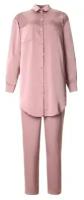 Комплект (сорочка, брюки) женский MINAKU: Light touch цвет темно-розовый, р-р 52