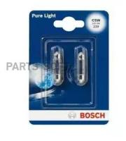 BOSCH 1 987 301 004 Лампа C5W SV8,5-8 Pure Light (компл.blister 2шт.)