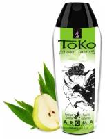 6411 SG / Интимный гель серии TOKO AROMA: аромат PEAR &amp EXOTIC GREEN TEA, 165 мл