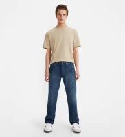 Джинсы зауженные Levi's, размер 32/34, синий