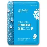 AsiaKiss Маска тканевая для лица с гиалуроновой кислотой - Hyaluronic essence facial mask, 25г