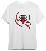 Футболка СувенирShop "Баскетбол/NBA/НБА/Chicago bulls"