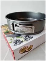 Разъемная форма для выпечки KitchenAid KBNSO09SG, кольцо кулинарное, 24 см, алюминизированная сталь