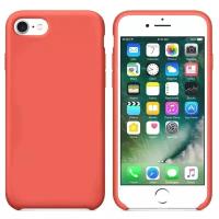 Силиконовая накладка без логотипа (Silicone Case) для Apple iPhone 6 коралловый