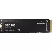 Твердотельный накопитель Samsung 980 1024ГБ, M.2 2280, PCIe 3.0 x4, M.2 MZ-V8V1T0BW