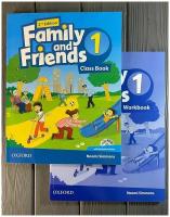 Family and Friends 1 (2nd Edition) Комплект-Учебник+Рабочая Тетрадь+Диск)