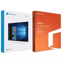 Microsoft Windows 10 Home + Office 2019 Pro Plus