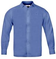 Школьная рубашка TUGI, размер 158, голубой