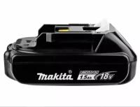 Аккумулятор Makita BL1815N (LXT 18В, 1,5Ач), полиэт. пакет, 1 шт. 632A54-1