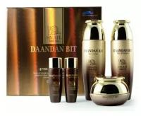 Антивозрастной набор для лица с улиткой Jigott Daandan Bit Royal Premium Snail 3Set